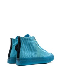 Baskets montantes turquoise Converse