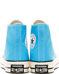 Baskets montantes turquoise Converse