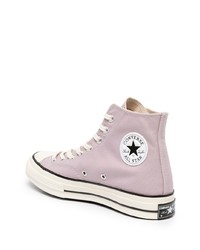 Baskets montantes violet clair Converse