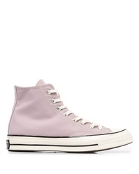 Baskets montantes violet clair Converse