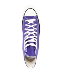 Baskets montantes violettes Converse