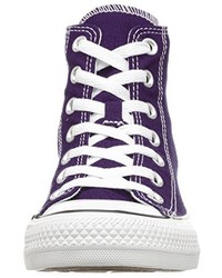 Baskets montantes violettes Converse