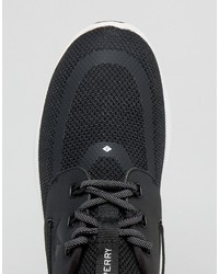 Baskets noires Sperry