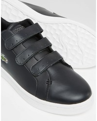 Baskets noires Lacoste