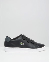 Baskets noires Lacoste