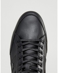 Baskets noires Lacoste