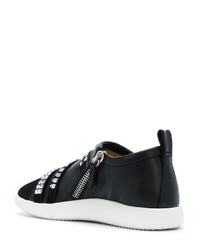 Baskets noires Giuseppe Zanotti Design