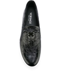 Baskets noires Versace