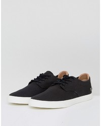 Baskets noires Lacoste