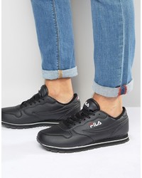 Baskets noires Fila