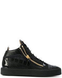 Baskets noires Giuseppe Zanotti Design