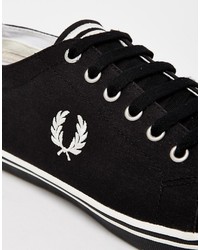 Baskets noires Fred Perry