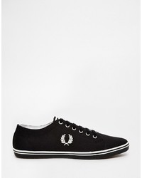 Baskets noires Fred Perry