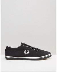 Baskets noires Fred Perry