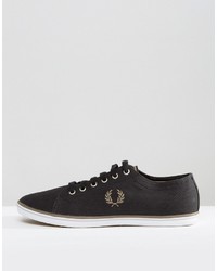 Baskets noires Fred Perry