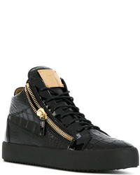 Baskets noires Giuseppe Zanotti Design