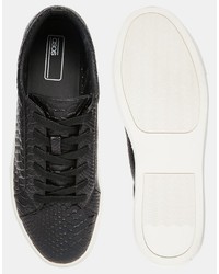 Baskets noires Asos