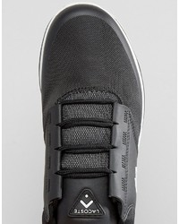 Baskets noires Lacoste