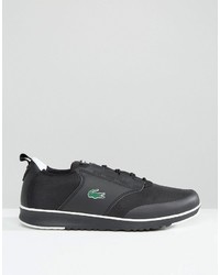 Baskets noires Lacoste