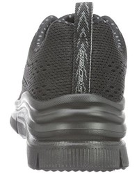 Baskets noires Skechers (SKEES)