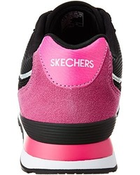 Baskets noires Skechers (SKEES)