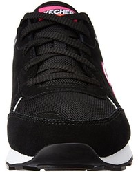 Baskets noires Skechers (SKEES)