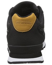 Baskets noires Skechers (SKEES)