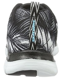 Baskets noires Skechers (SKEES)