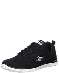 Baskets noires Skechers (SKEES)