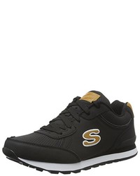 Baskets noires Skechers (SKEES)