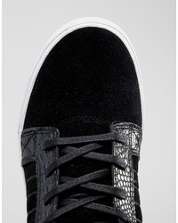 Baskets noires Supra