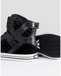 Baskets noires Supra