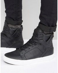 Baskets noires Supra