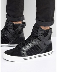 Baskets noires Supra