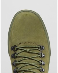 Baskets olive Timberland