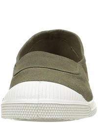 Baskets olive Bensimon