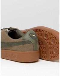 Baskets olive Puma