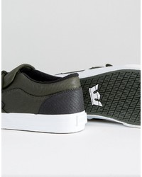 Baskets olive Supra