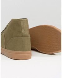 Baskets olive Asos