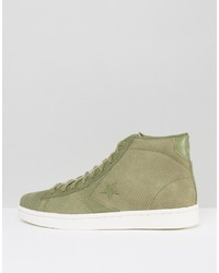 Baskets olive Converse