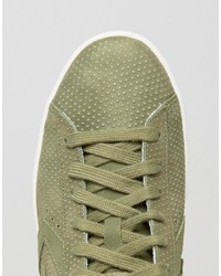 Baskets olive Converse