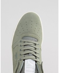 Baskets olive Puma