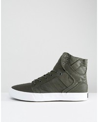 Baskets olive Supra