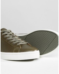 Baskets olive Lacoste