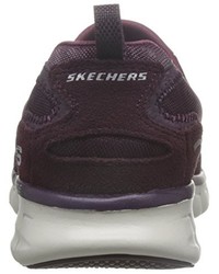 Baskets pourpre foncé Skechers (SKEES)