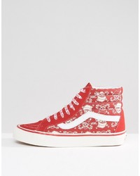 Baskets rouges Vans