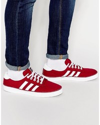 Baskets rouges adidas