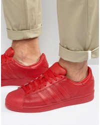 Baskets rouges adidas