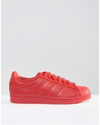 Baskets rouges adidas