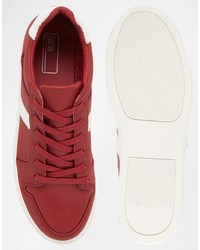 Baskets rouges Asos